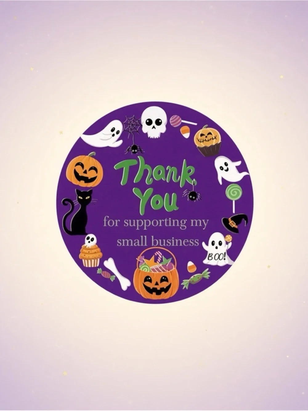 40 Thank You Stickers!